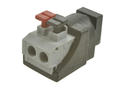 Socket; 2,1mm; DC power; 5,5mm; GDC21-55T2; straight; for panel; crimped; plastic; RoHS