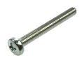 Screw; M4X35/BN384; M4; 35mm; 38mm; cylindrical; philips (+); galvanised steel; BN384; Bossard; RoHS