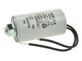 Capacitor; motor; I150V550-H; MKSP; 5uF; 450V AC; fi 30x53mm; with cables; screw with a nut; Miflex; RoHS Capacitor; motor; I150V550-H; MKSP; 5uF; 450V AC; fi 30x53mm; with cables; screw with a nut; Miflex; RoHS
