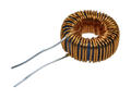 Inductor; wire toroidal; DTMSS-16/0,1/2,8-V; 100uH; 2,8A; fi 18,5x6,5x9; vertical; through-hole (THT); 8mm; 0,065ohm; Feryster; RoHS