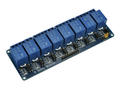 Extension module; relay; MP-8K-5V; 5V; 10A; 250V; 110V; 8 channels; relay SRD-05VDC-SL-C; pin strips