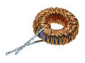 Inductor; wire toroidal; DTMSS-20/0,064/6,0-V; 64uH; 6A; fi 23,5x8x9mm; vertical; through-hole (THT); 9mm; 0,032ohm; Feryster; RoHS