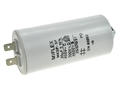 Kondensator; silnikowy (rozruchowy); MKSP; 20uF; 450V AC; I150V620K-B1; fi 40x83mm; konektory 6,3mm; śruba z nakrętką; Miflex; RoHS