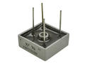 Bridge rectifier; KBPC1510W; 15A; 1000V; cube; through hole (THT); FM type 28,3x28,3x11mm; RoHS