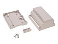 Enclosure; DIN rail mounting; Z101J; polystyrene; 107mm; 89mm; 66mm; light gray; 6 modules; Kradex; RoHS; plug 1 ps; screw 3/23 4 pcs; black hitch 1 pc