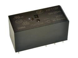 Przekaźnik; elektromagnetyczny miniaturowy; HF115F-024-2ZS4A (JQX115); 24V; DC; 2 styki przełączne; 8A; 250V AC; do druku (PCB); do gniazda; Hongfa; RoHS