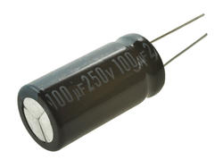 Kondensator; elektrolityczny; 100uF; 250V; TK; TKR101M2EK32M; fi 16x32mm; 7,5mm; przewlekany (THT); luzem; Jamicon; RoHS