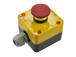 Switch; safety; push button; SDL16-JBPC1C1; ON-(OFF); mushroom; 1 way; red; no backlight; momentary; screw; 5A; 250V AC; YUMO