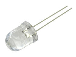 LED; DLC1012; 10mm; red; water clear; 12V; through hole