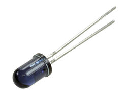 Diode IR transmitter; TSAL6100; 5mm; IR transmitter; through hole; 940nm; 20°; water clear; blue-gray; Vishay; RoHS