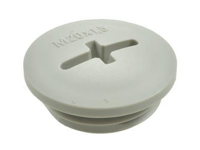 Plug; M20 52006620; polyamide; light gray; 20mm; LappKabel; RoHS