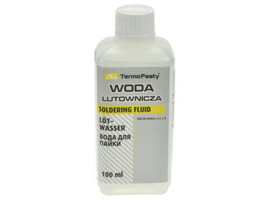 Woda lutownicza; do lutowania; AGT-205; 100ml; płyn; butelka; AG Termopasty