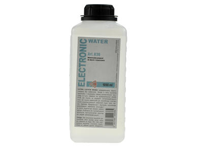 Substance; cleaning; ELECTRONIC WATER 1L; 1l; liquid; plastic container; Micro Chip Elektronic