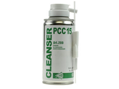 Substance; cleaning; CLEANSER PCC15/150; 150ml; spray; metal case; Micro Chip Elektronic