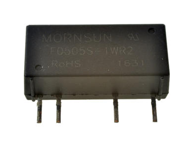 Power Inverter; F0505S-1WR2; DC/DC converter; 5V (4,5÷5,5)V; DC; 5V; DC; 200mA; 1W; insulated; 3kV; SIL7; through hole (THT); Mornsun; RoHS