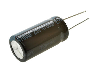 Kondensator; elektrolityczny; 4700uF; 25V; TK; TKR472M1EK32M; fi 16x32mm; 7,5mm; przewlekany (THT); luzem; Jamicon; RoHS
