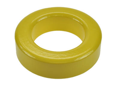 Ferrite; T200/26; ring; 50,8mm; 31,8mm; 140mm; yellow; 80Ohm; RoHS