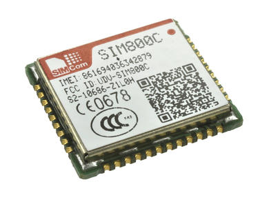 Moduł; Bluetooth; GPRS; GSM; SIM800C; 850/900/1800/1900MHz; Simcom; RoHS; powierzchniowy (SMD)