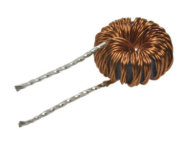Inductor; wire toroidal; DTMSS-12,5/0,027/4-V; 27uH; 4A; fi 16x3x7,5mm; vertical; through-hole (THT); 0,025ohm; Feryster; RoHS