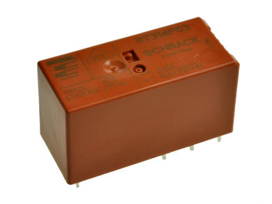 Przekaźnik; elektromagnetyczny miniaturowy; bistabilny; RT314F03; 3V; DC; 1 styk przełączny; 2 cewki; 16A; do druku (PCB); TE Conectivity; RoHS