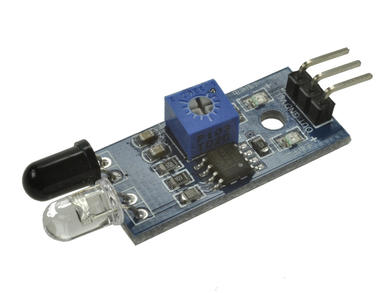 Extension module; obstacle detector; MDP24000; 3.3V÷5V DC; pin strips; comparator LM393; 2-60cm