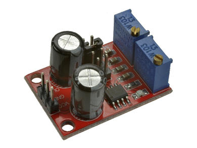 Extension module; generator; NE555 1Hz-200kHz; 5-15V DC; pin strips