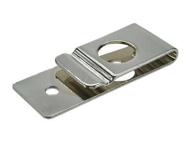 Cip; DK-1 belt clip; steel; silver; 20x51mm; Takachi; RoHS
