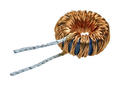 Inductor; wire toroidal; DTMSS-16/0,033/6,0-V; 33uH; 6A; fi 20x5x10mm; through-hole (THT); vertical; 9mm; 25,5mohm; Feryster; RoHS