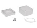 Enclosure; multipurpose; Z116JH; ABS; 51mm; 49mm; 36mm; IP65; light gray; Kradex; RoHS