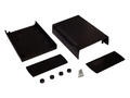 Enclosure; desktop; for instruments; Z112; ABS; 186mm; 136mm; 60mm; black; with side panels; Kradex; RoHS