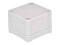 Enclosure; multipurpose; Z116JH; ABS; 51mm; 49mm; 36mm; IP65; light gray; Kradex; RoHS