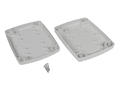 Enclosure; for display; Z124J; ABS; 185mm; 145mm; 39mm; light gray; Kradex; RoHS