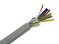 Wire; data transmission; Technotronik; LIYCY; 8x0,50mm2; stranded; Cu; gray; PVC; round; shielded; 300V; 200m reel; Technokabel; RoHS