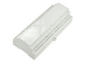 Enclosure; DIN rail mounting; D12MG; ABS; 212mm; 90,2mm; 57,5mm; light gray; snap; Gainta; RoHS; no gasket