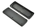 Plug; ALUG708-ALU PANEL; aluminum; black; Gainta; RoHS