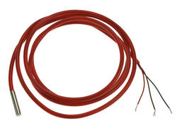 Sensor; temperature; A-PT100/150/R; resistive; with housing; cylindrical metal; PT100; with 1,5m cable; fi 5x25mm; 100Ohm; -50÷250°C