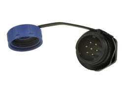 Wtyk; SP1312/P7-1C; 7 torów; lutowany; 0,75mm2; SP13; na panel; 13mm; IP68; 5A; 125V; Weipu; RoHS