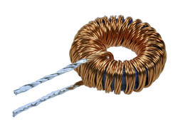 Inductor; wire toroidal; DTMSS-20/0,047/6,0-V; 47uH; 6A; fi 23,5x8x10mm; through-hole (THT); vertical; 9mm; 30,8mohm; Feryster; RoHS