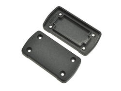 Plug; ALUG702-ALU PANEL; aluminum; black; Gainta; RoHS