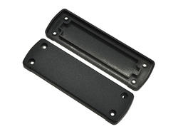 Plug; ALUG704-ALU PANEL; aluminum; black; Gainta; RoHS