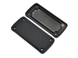 Plug; ALUG705-ALU PANEL; aluminum; black; Gainta; RoHS