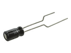 Capacitor; mini; electrolytic; 10uF; 35V; S5; SS035M0010A1F-0407; diam.4x7mm; 1,5mm; through-hole (THT); tape; Yageo; RoHS