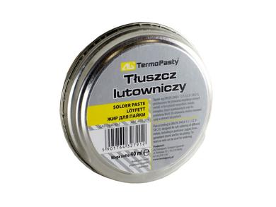 Tłuszcz lutowniczy; do lutowania; AGT-203; 40ml; pasta; metalowa puszka; AG Termopasty