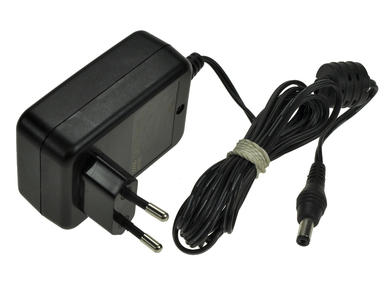 Power Supply; plug; ZSI12V1,35A; 12V DC; 1,35A; straight 2,5/5,5mm; black