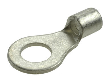 Cord end terminal; M6; ring; uninsulated; KONM6/4,0-6,0; straight; for cable; 4÷6mm2; tinned; crimped
