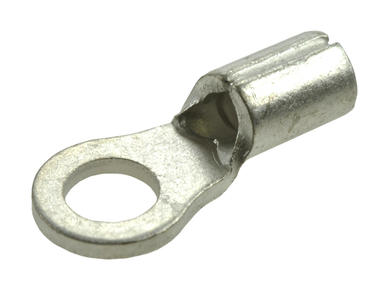 Cord end terminal; M3; ring; uninsulated; KONM3/0,5-1,5; straight; for cable; 0,5÷1,5mm2; tinned; crimped