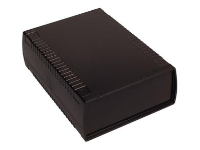 Enclosure; desktop; for instruments; Z112; ABS; 186mm; 136mm; 60mm; black; with side panels; Kradex; RoHS