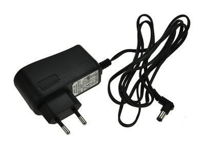 Power Supply; plug; ZSI12V1,5A; 12V DC; 1,5A; angle 2,1/5,5mm; black