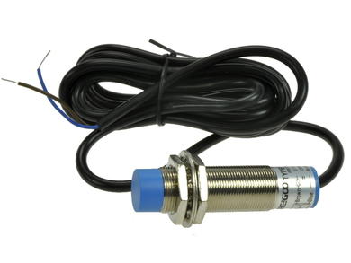 Sensor; inductive; LM18-4008A; two-wire; NO; 8mm; 24÷240V; AC/DC; 300mA; cylindrical metal; fi 18mm; not flush type; with 2m cable; Greegoo; RoHS