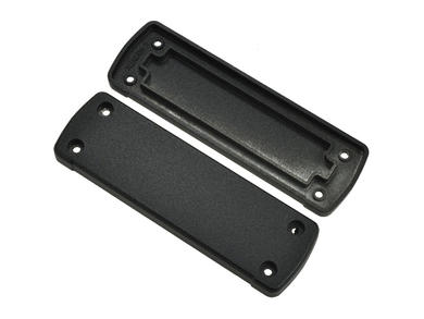 Plug; ALUG704-ALU PANEL; aluminum; black; Gainta; RoHS